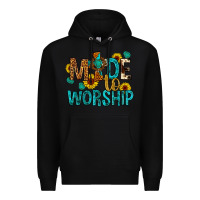 Black made to worship Premium Hoodie - Artiststas