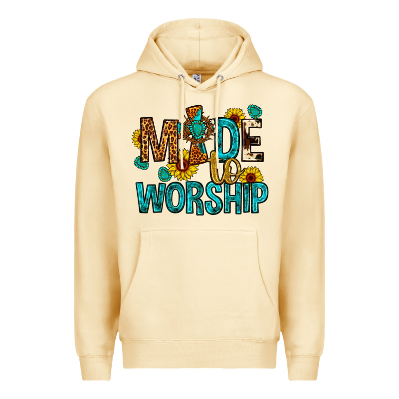 Made To Worship Premium Hoodie by Artiststas | Teevron