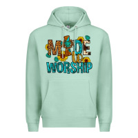 Seafoam made to worship Premium Hoodie - Artiststas