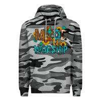 Slate Camo made to worship Premium Hoodie - Artiststas
