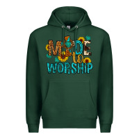 Sports Green made to worship Premium Hoodie - Artiststas