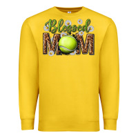 Lemon blessed mom with tennis and daisy Premium Sweatshirt - texasbilliewilder