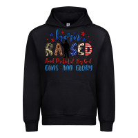 Black born raised and protected by god guns and glory Urban Hoodie - JahusDesignShop