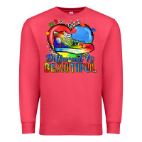 Cardinal different is beautiful Premium Sweatshirt - Zillion Design Studio