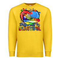 Lemon different is beautiful Premium Sweatshirt - Zillion Design Studio