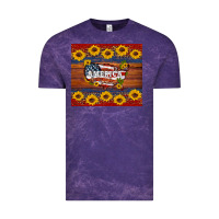 Cloud Purple usa map Vintage Tee - Artiststas