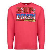 Cardinal 3 up 3 down baseball Premium Sweatshirt - texasbilliewilder