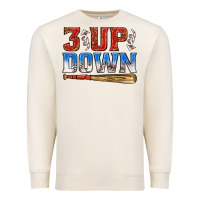 Sandshell 3 up 3 down baseball Premium Sweatshirt - texasbilliewilder