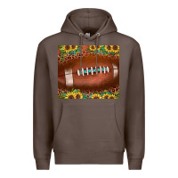 Coffee football leopard turquoise sunflower Premium Hoodie - JahusDesignShop
