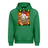Emerald Christmas sheep air freshener Urban Hoodie - Artiststas