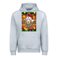 Heather Grey Christmas sheep air freshener Urban Hoodie - Artiststas