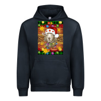 Navy Christmas sheep air freshener Urban Hoodie - Artiststas
