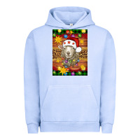 Pigment Grape Ice Christmas sheep air freshener Urban Hoodie - Artiststas