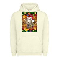 Pigment Pistachio Christmas sheep air freshener Urban Hoodie - Artiststas