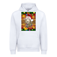 White Christmas sheep air freshener Urban Hoodie - Artiststas