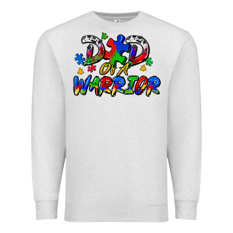 Dad Of A Warrior Premium Sweatshirt by Zillion Design Studio | Teevron