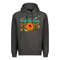 Charcoal Heather trap shooting mom Premium Hoodie - AdoDesignShop