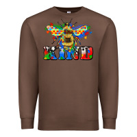 Chestnut bee kind autism Premium Sweatshirt - Zillion Design Studio