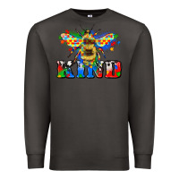 Smoke bee kind autism Premium Sweatshirt - Zillion Design Studio