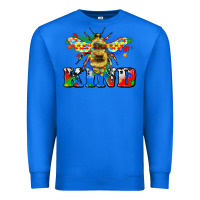 True Royal bee kind autism Premium Sweatshirt - Zillion Design Studio