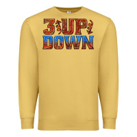 Antique Gold 3 up 3 down basketball Premium Sweatshirt - texasbilliewilder