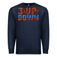 Navy 3 up 3 down basketball Premium Sweatshirt - texasbilliewilder