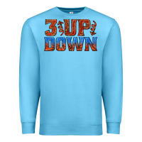 Ocean Blue 3 up 3 down basketball Premium Sweatshirt - texasbilliewilder