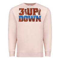 Pale Pink 3 up 3 down basketball Premium Sweatshirt - texasbilliewilder