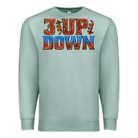 Seafoam 3 up 3 down basketball Premium Sweatshirt - texasbilliewilder