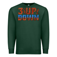 Sports Green 3 up 3 down basketball Premium Sweatshirt - texasbilliewilder
