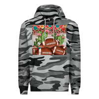 Slate Camo football leopard cactus Premium Hoodie - JahusDesignShop