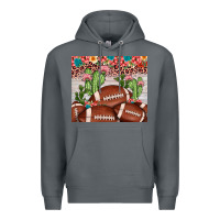Rock football leopard cactus Premium Hoodie - JahusDesignShop