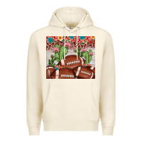 Tofu football leopard cactus Premium Hoodie - JahusDesignShop