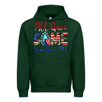 Forest Green all gave some some gave all Urban Hoodie - JahusDesignShop