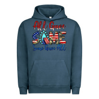 Pigment Midnight Navy all gave some some gave all Urban Hoodie - JahusDesignShop