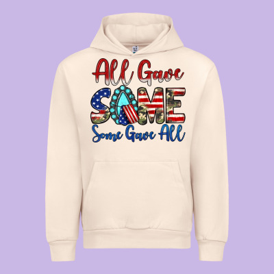 All Gave Some Some Gave All Urban Hoodie Designed By Jahusdesignshop