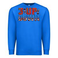 True Royal 3 up 3 down football Premium Sweatshirt - texasbilliewilder