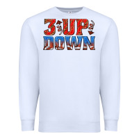 White 3 up 3 down football Premium Sweatshirt - texasbilliewilder