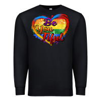 Black be you tiful Premium Sweatshirt - Zillion Design Studio