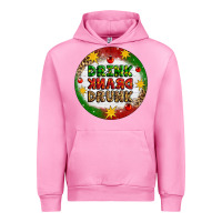 Fuchsia Pink Drink Drank Drunk Urban Hoodie - Artiststas