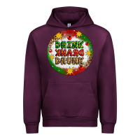 Mauve Wine Drink Drank Drunk Urban Hoodie - Artiststas