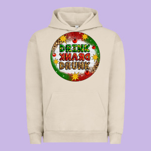 Drink Drank Drunk Urban Hoodie Designed By Artiststas