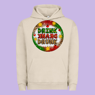 Drink Drank Drunk Urban Hoodie Designed By Artiststas