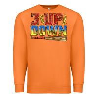 Carrot 3 up 3 down softball Premium Sweatshirt - texasbilliewilder