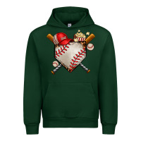 Foreset Green baseball Urban Hoodie - AdoDesignShop