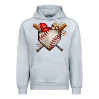 Heather Grey baseball Urban Hoodie - AdoDesignShop