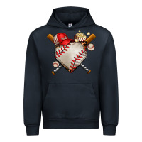 Navy baseball Urban Hoodie - AdoDesignShop