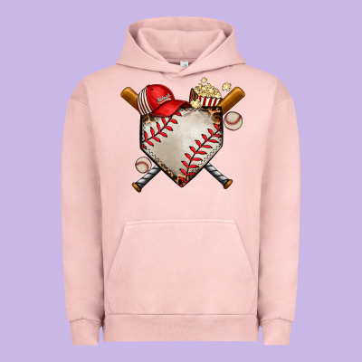 Baseball Urban Hoodie Designed By Adodesignshop