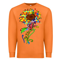 Carrot be kind autism sunflower Premium Sweatshirt - Zillion Design Studio