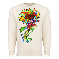Sandshell be kind autism sunflower Premium Sweatshirt - Zillion Design Studio
